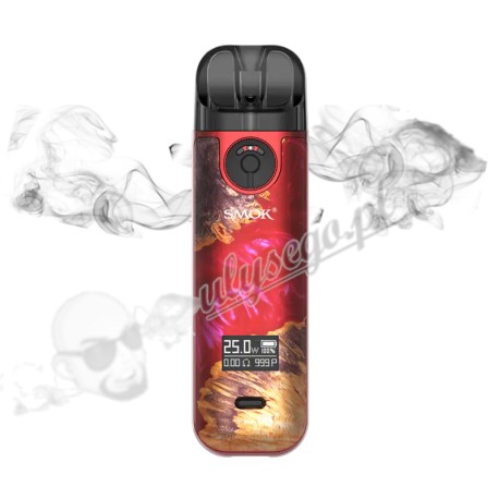 Smok Novo 4 Kit Red Stabilizing Wood