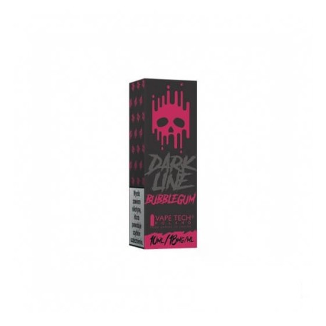 Dark Line 10ml - Bubble Gum 18mg.